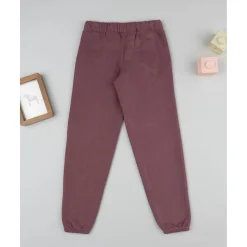 Sale Pantalón niña rosa oscuro con bordados florales Niña·Niña 2-10 Años|Niña 2-10 Años·Vaqueros, Pantalones Y Petos
