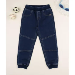 Pantalón niño denim oscuro con bolsillos*Prenatal Sale