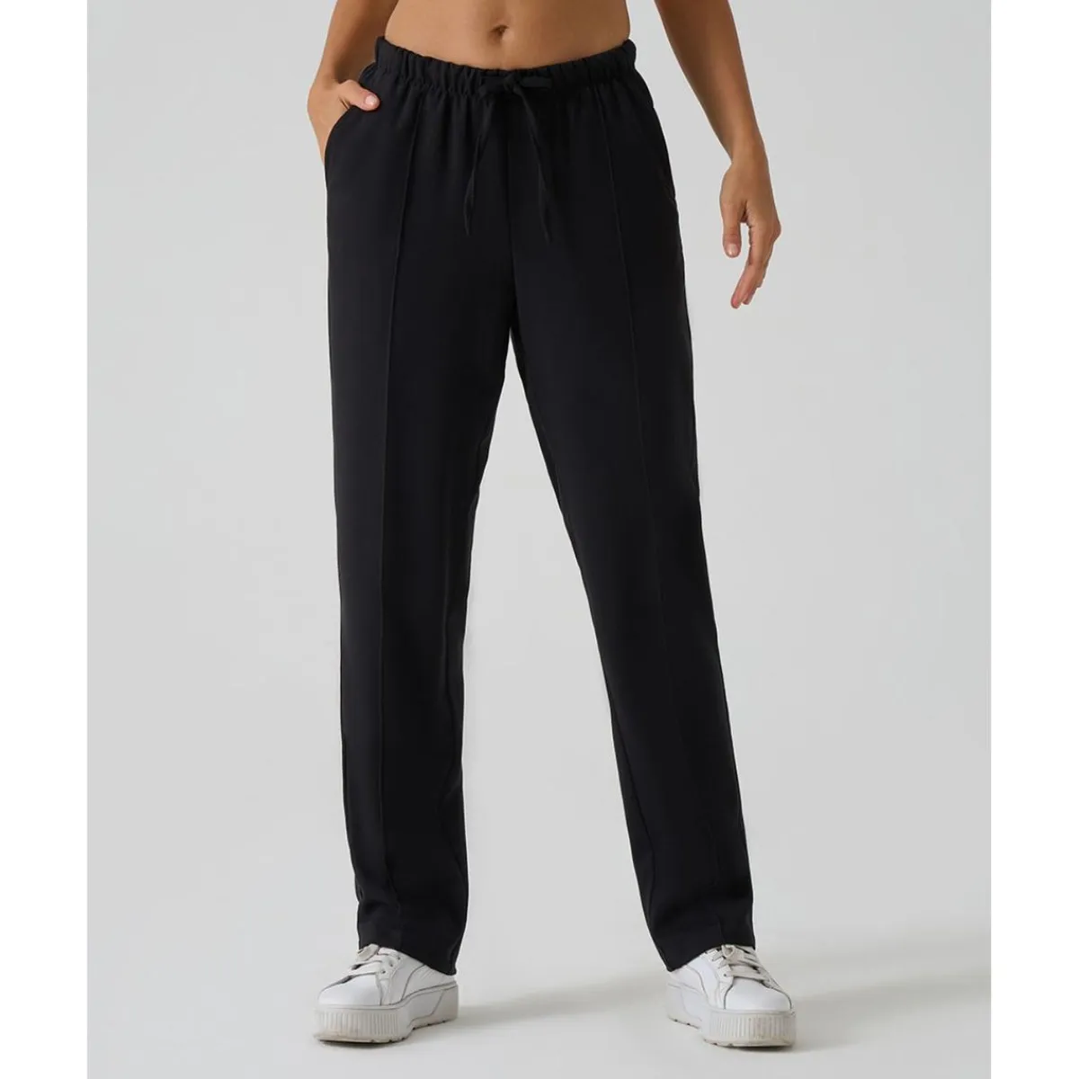 New Pantalón premamá de pierna ancha negro Premamá·Moda|Moda·Pantalones, Faldas Y Leggins