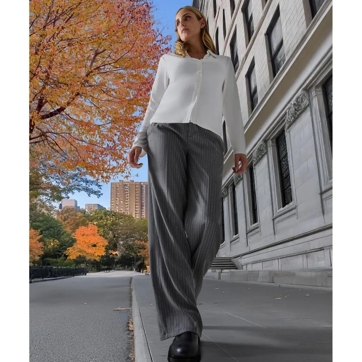 Pantalón premamá gris Premamá·Moda|Moda·Pantalones, Faldas Y Leggins