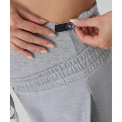 Pantalón premamá gris en felpa*Prenatal Hot