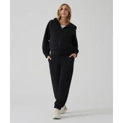 New Pantalón premamá negro en felpa Premamá·Moda|Moda·Pantalones, Faldas Y Leggins