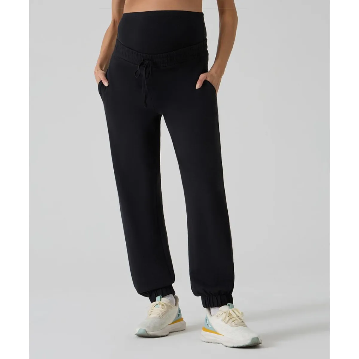 New Pantalón premamá negro en felpa Premamá·Moda|Moda·Pantalones, Faldas Y Leggins