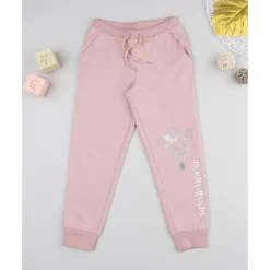 Discount Pantalón rosa para niña con estampado de Minnie Niña 2-10 Años·Vaqueros, Pantalones Y Petos|Niña·Niña 2-10 Años
