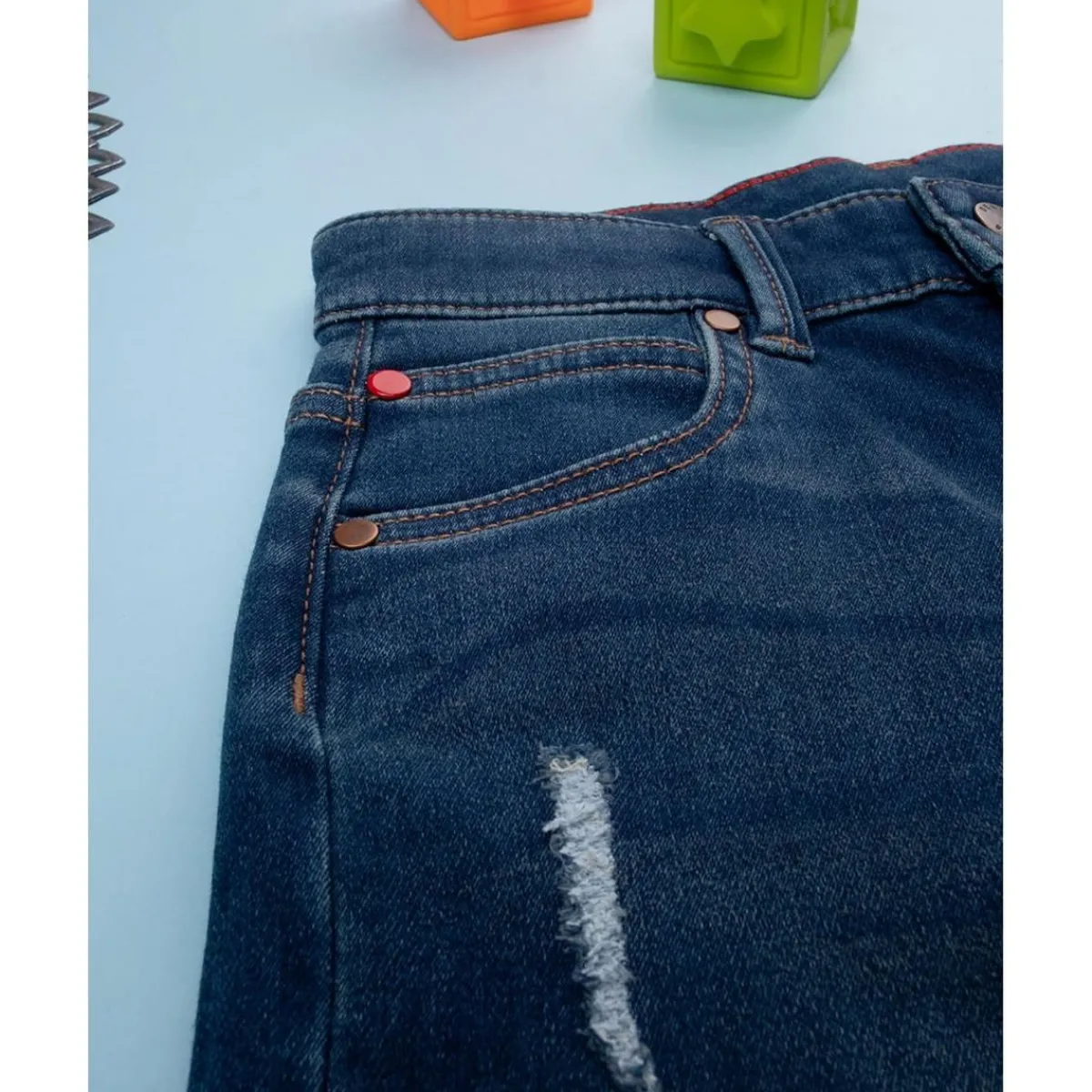 Pantalón vaquero oscuro niño casual*Prenatal Hot