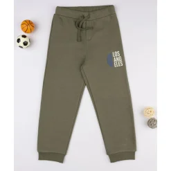 Pantalón verde con estampado para niño Niño·Niño 2-10 Años|Niño 2-10 Años·Vaqueros, Pantalones Y Petos