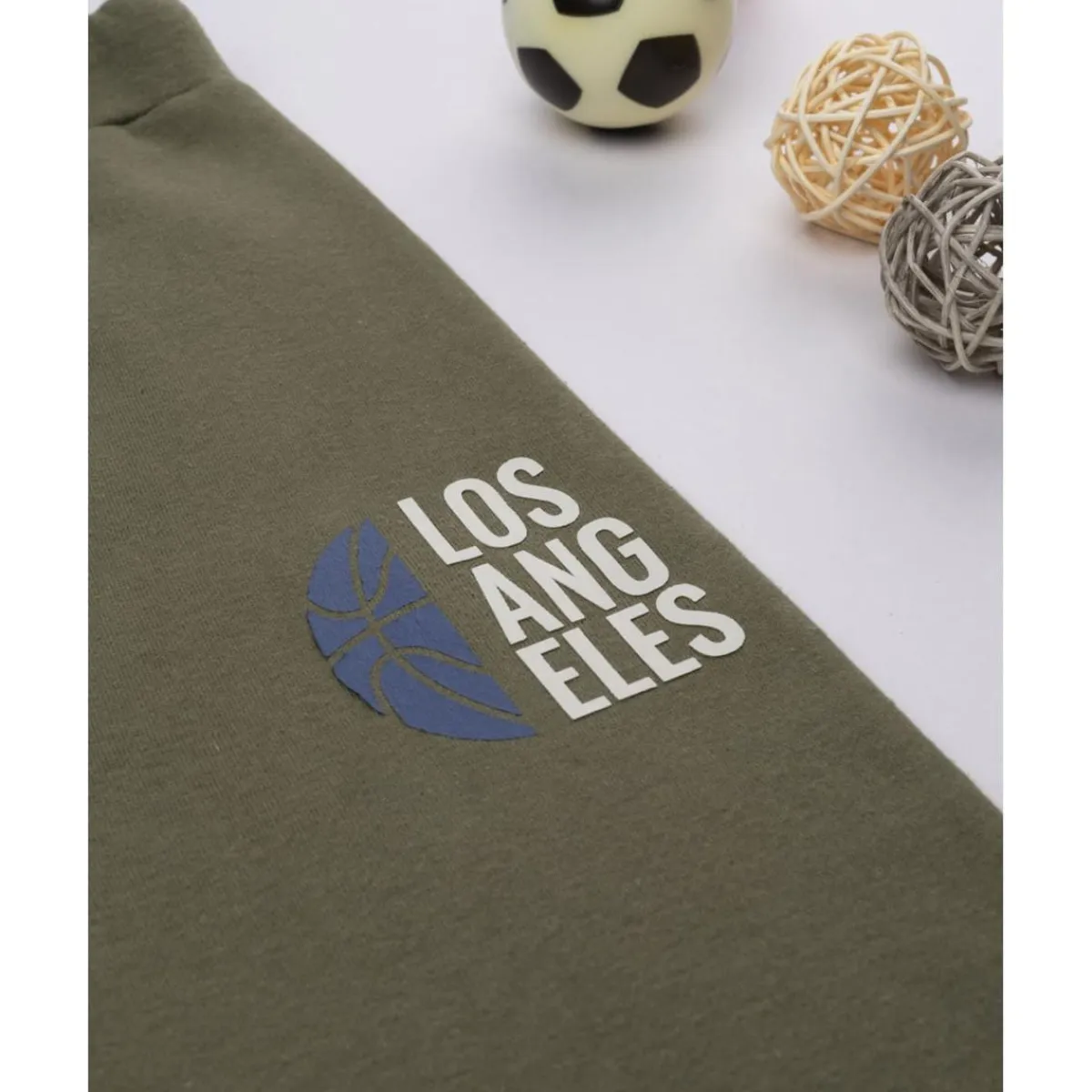 Pantalón verde con estampado para niño Niño·Niño 2-10 Años|Niño 2-10 Años·Vaqueros, Pantalones Y Petos