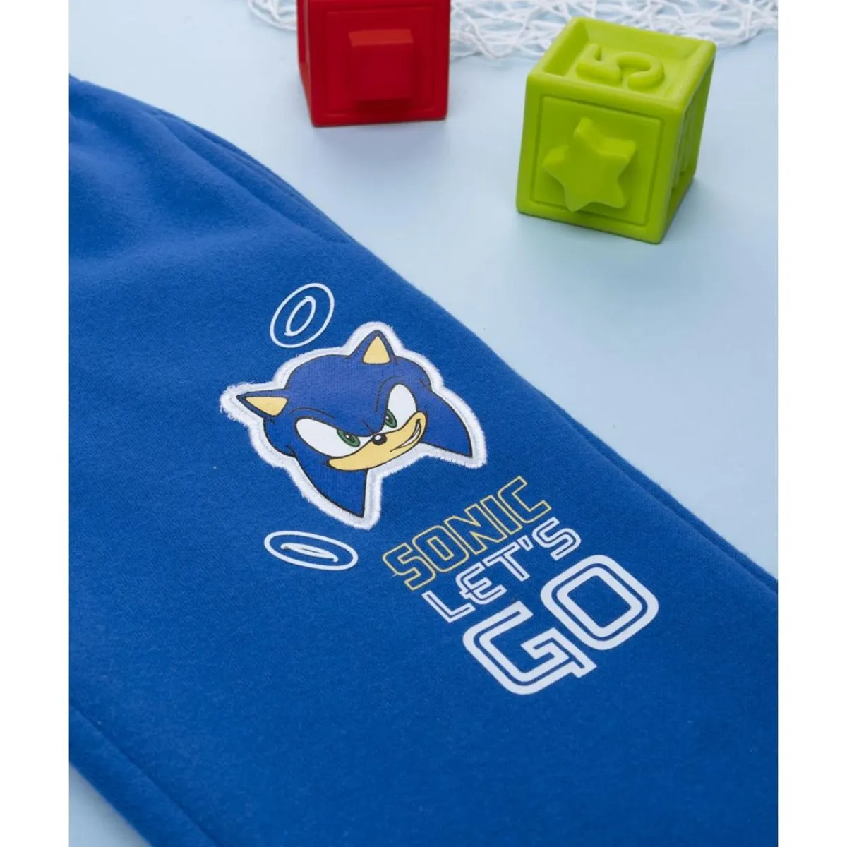 Clearance Pantalones de niño azul con estampado Sonic Niño·Niño 2-10 Años|Niño 2-10 Años·Vaqueros, Pantalones Y Petos