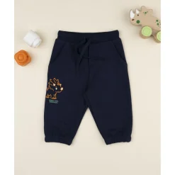 Outlet Pantalones niño azul estampado relieve Bebé Niño 3-36 Meses·Vaqueros, Pantalones Y Petos|Niño·Bebé Niño 3-36 Meses