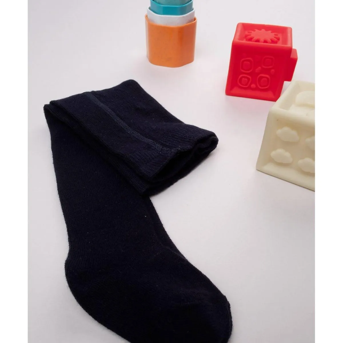 Pantimedias de algodón azul*Prenatal Sale