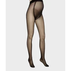 Pantimedias multifibra 20 DEN negro*Prenatal Hot