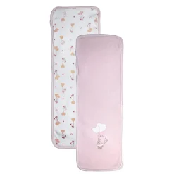 Outlet Paño antiregurgitación blanco con detalles rosas Recién Nacido·Ropa Y Accesorios|Ropa Y Accesorios·Baberos