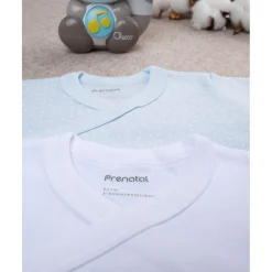 Clearance Paquete 2 body blanco y celeste Recién Nacido·Ropa Y Accesorios|Ropa Y Accesorios·Bodies