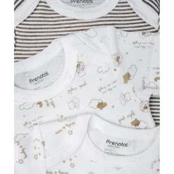 Paquete 5 body cortos unisex oro*Prenatal New