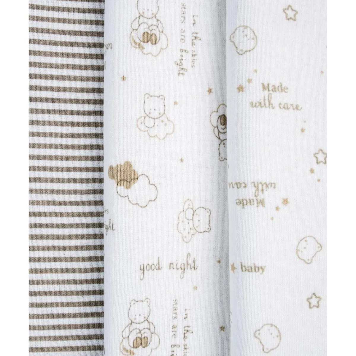 Paquete 5 body cortos unisex oro*Prenatal New