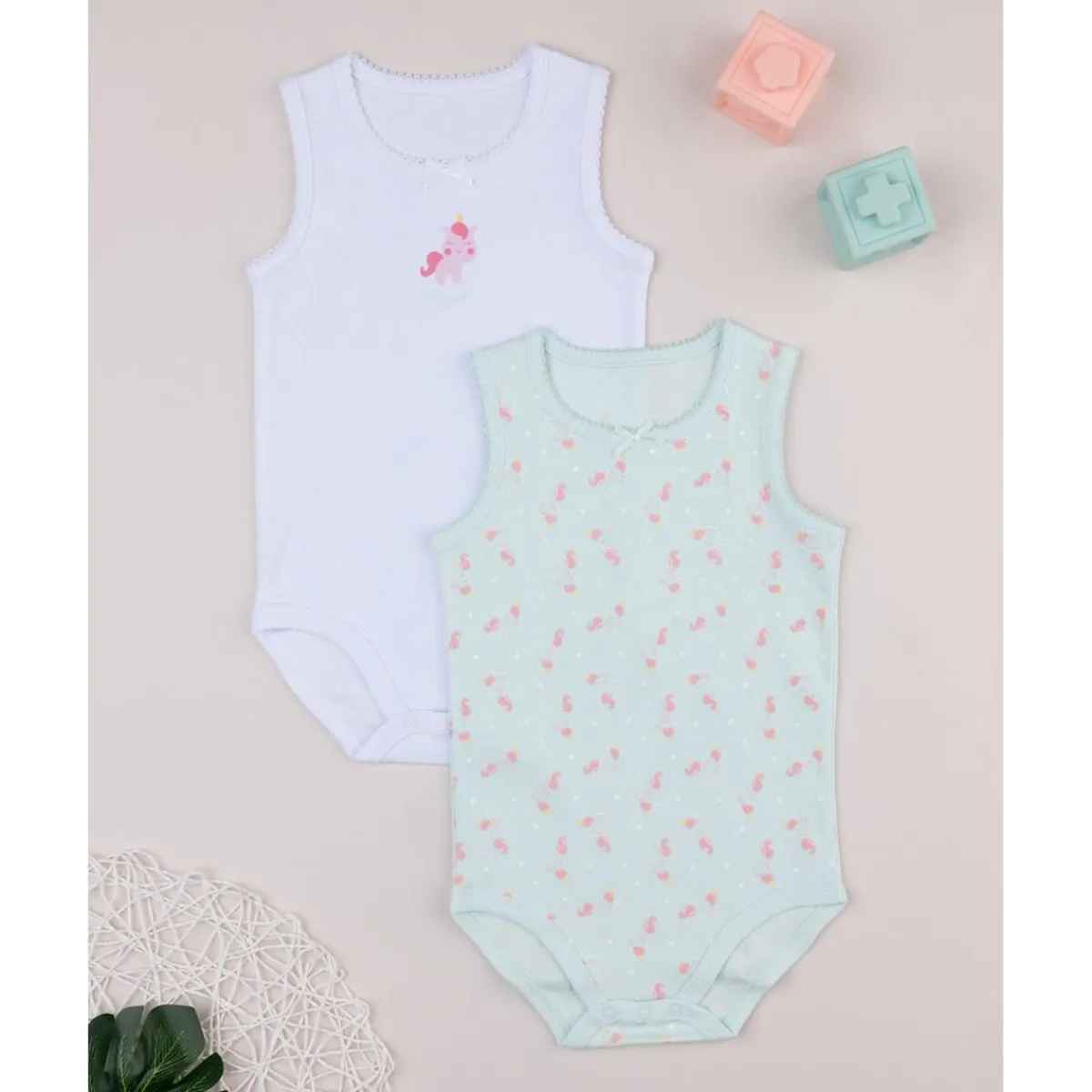 Outlet Paquete 2 body intimi costina niña Descanso Y Ropa Interior·Bebé 3-36 Meses