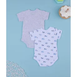 Paquete de 2 bodies con estampado*Prenatal Discount