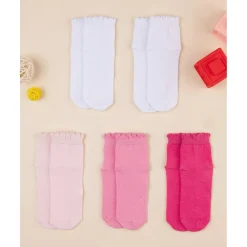 Outlet Paquete de 5 pares de calcetines niña Calzado Y Accesorios·Accesorios Y Complementos