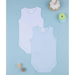 Hot Paquete de 2 piezas de body de algodón Descanso Y Ropa Interior·Bebé 3-36 Meses