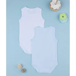 Hot Paquete de 2 piezas de body de algodón Descanso Y Ropa Interior·Bebé 3-36 Meses