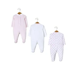 Paquete de 3 piezas de peleles de terciopelo*Prenatal Best