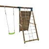 Parque infantil de madera columpios y escalada Timbu*MASGAMES Sale