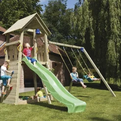 Parque juegos infantil de madera Belvedere XL con columpio doble*MASGAMES Clearance