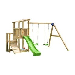 Parque juegos infantil de madera Cascade con columpio doble*MASGAMES Clearance
