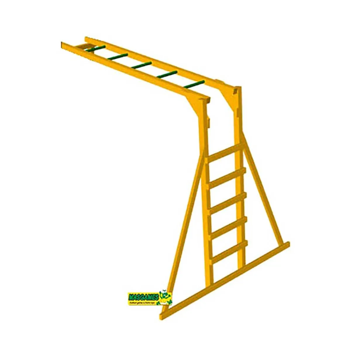 Parque juegos infantil de madera Teide XL con puente*MASGAMES Clearance