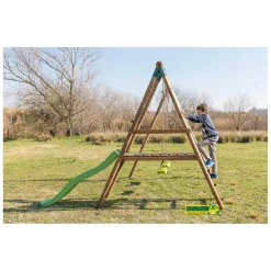 Parque juegos infantil de madera Milos Columpios