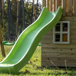 Parque juegos infantil de madera Tibidabo con caseta y columpio doble*MASGAMES Clearance