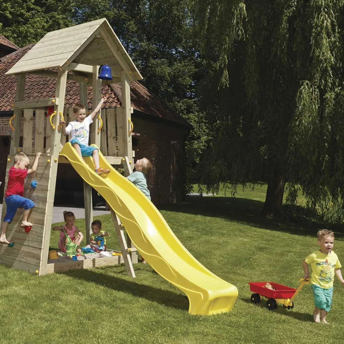 Parque juegos infantil de madera Belvedere XL*MASGAMES Hot