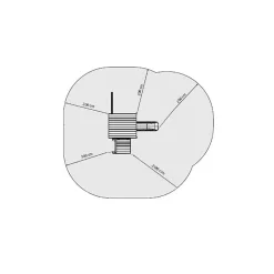 New Parque juegos infantil de madera Kilauea Columpios