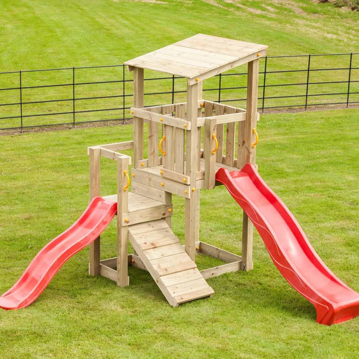 Outlet Parque juegos infantil de madera Cascade Columpios