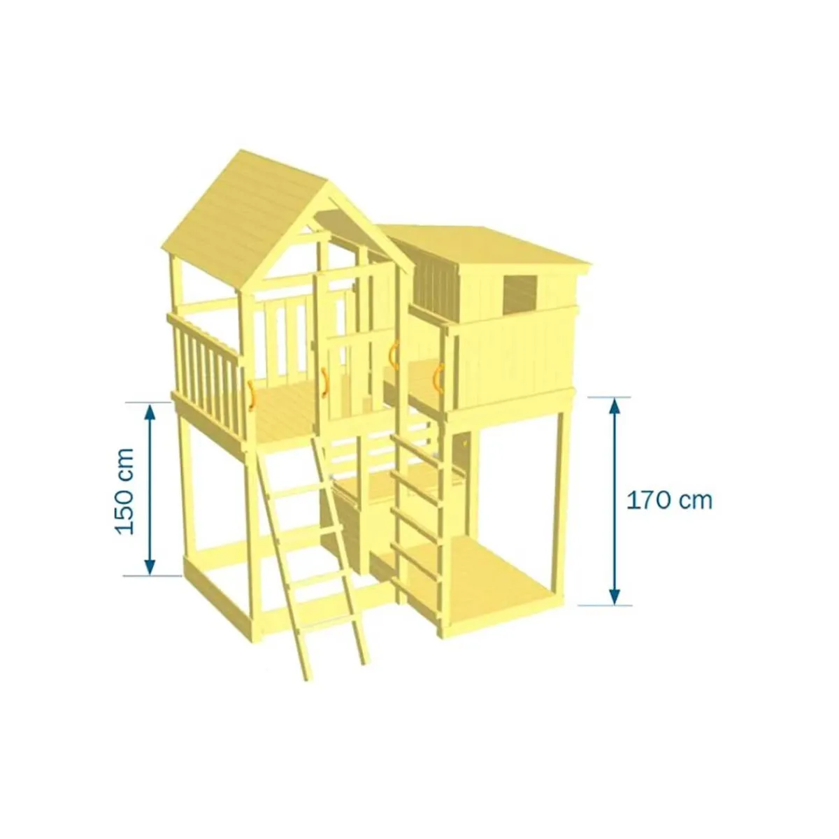 Parque juegos infantil de madera Palazzo XL*MASGAMES Discount