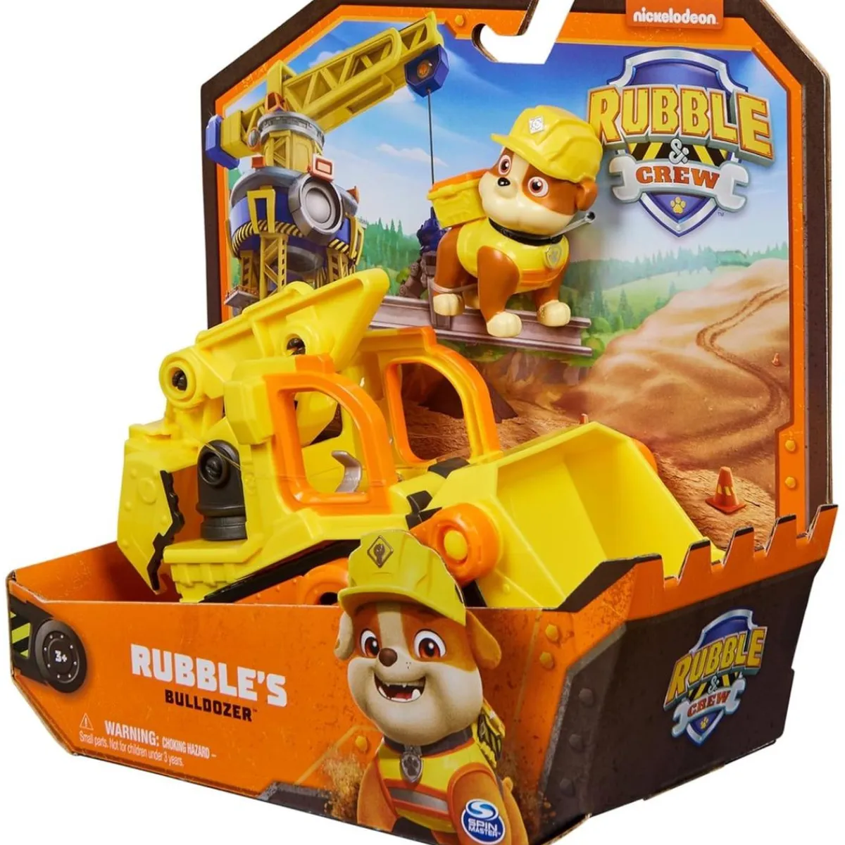 Patrulla Canina - Bulldozer de juguete Rubble*SPIN MASTER Online