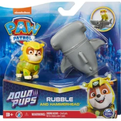 Sale Patrulla Canina - Conjunto de figuras de acción Rubble Aqua Pups ㅤ Coleccionables Y Mini Mundos