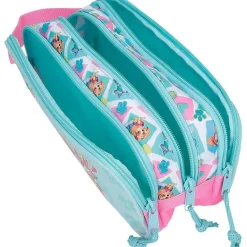 Best Patrulla Canina - Estuche triple Patrulla Canina Friendship Fun 22x10x9 cm poliéster Material Escolar