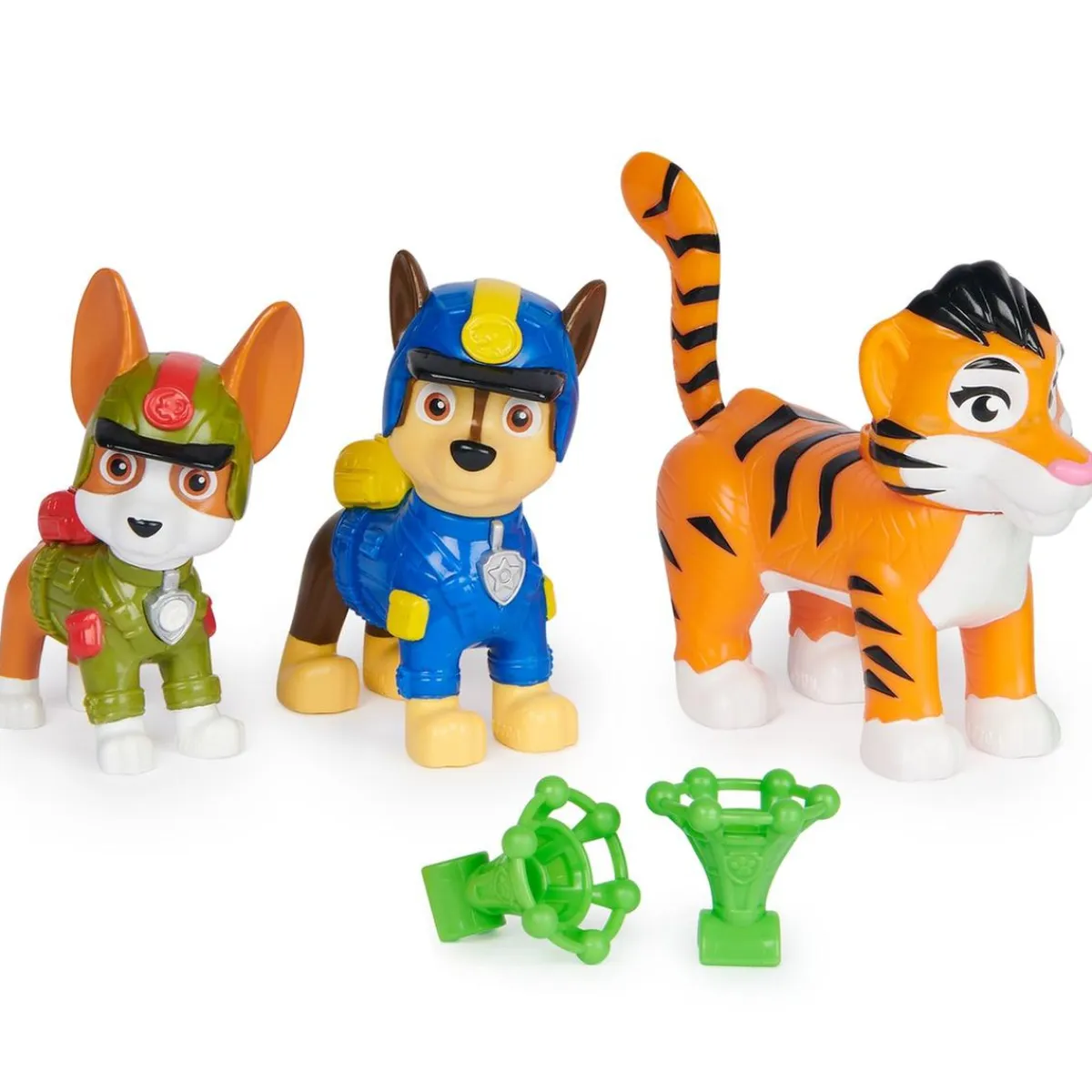 Clearance Patrulla Canina - Figuras de acción Chase, Tracker & Tiger Coleccionables Y Mini Mundos