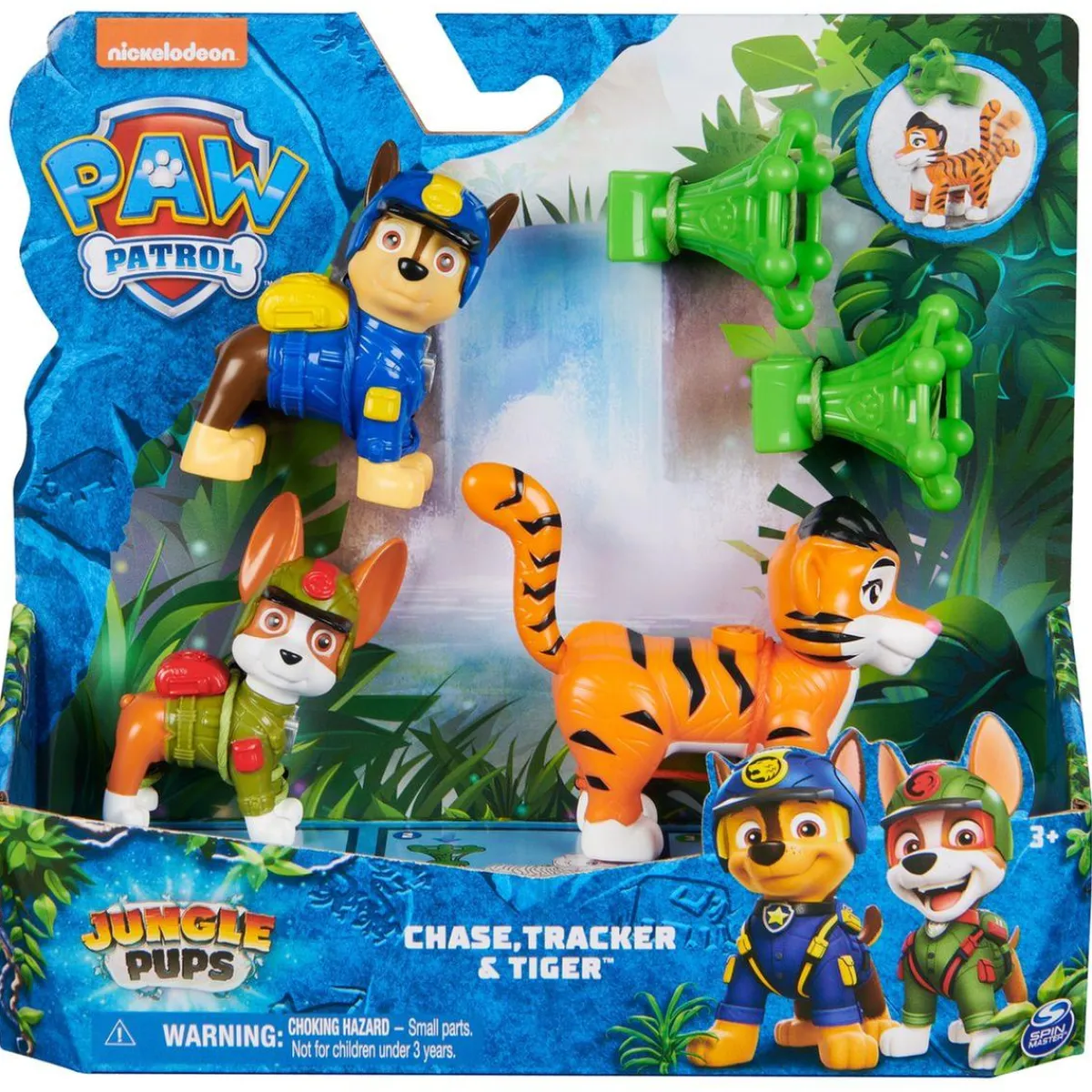 Clearance Patrulla Canina - Figuras de acción Chase, Tracker & Tiger Coleccionables Y Mini Mundos