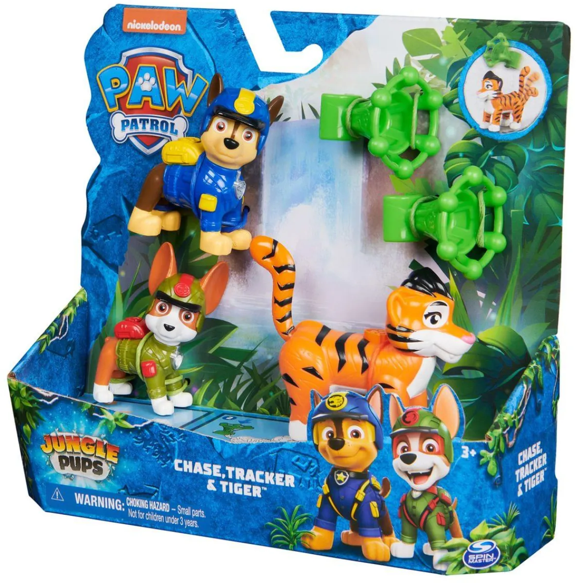 Clearance Patrulla Canina - Figuras de acción Chase, Tracker & Tiger Coleccionables Y Mini Mundos