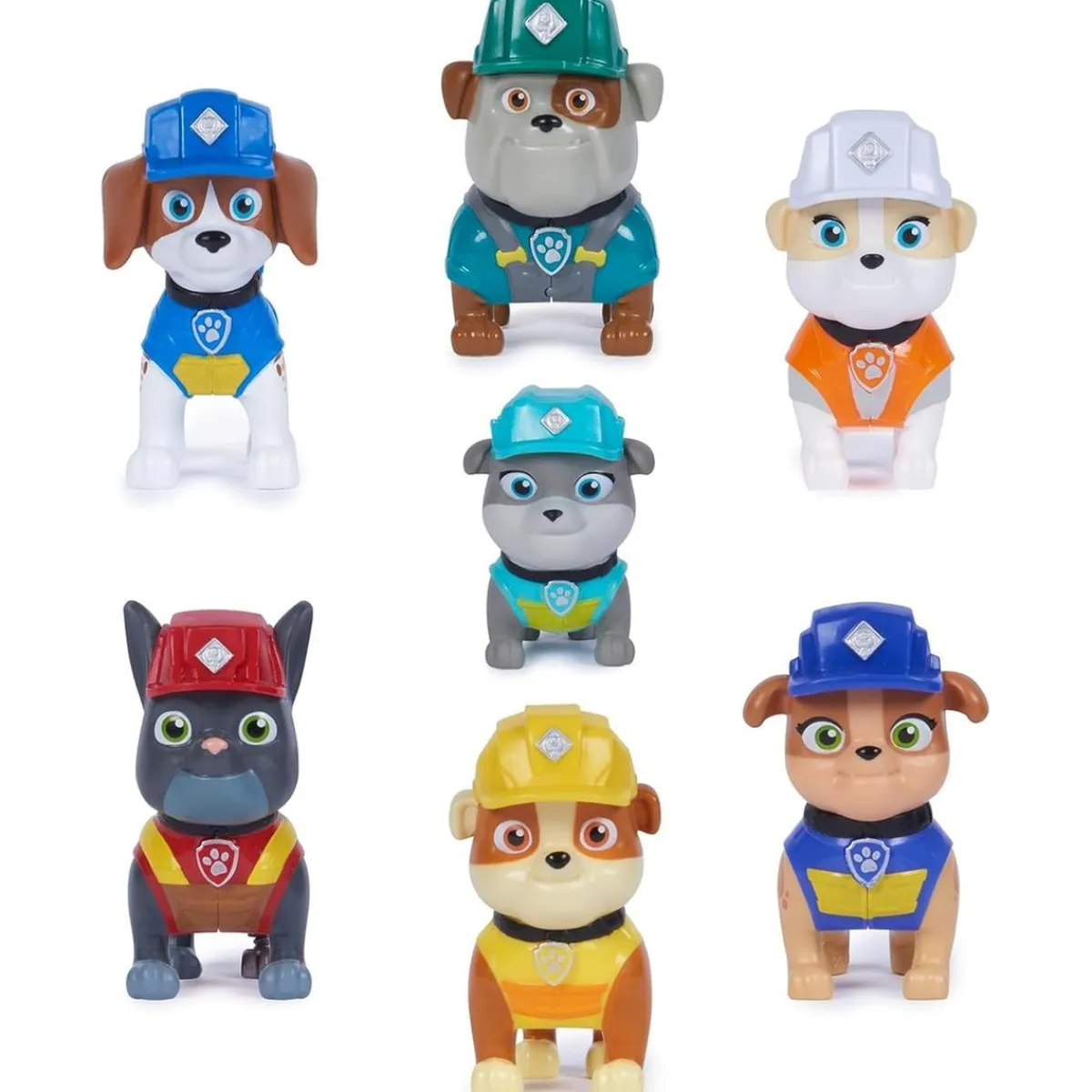 Hot Patrulla Canina - Pack Aventuras Coleccionables 7 Figurines ㅤ Coleccionables Y Mini Mundos