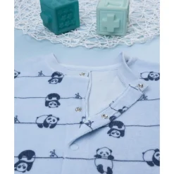 Pelele azul estampado de niño*Prenatal Outlet