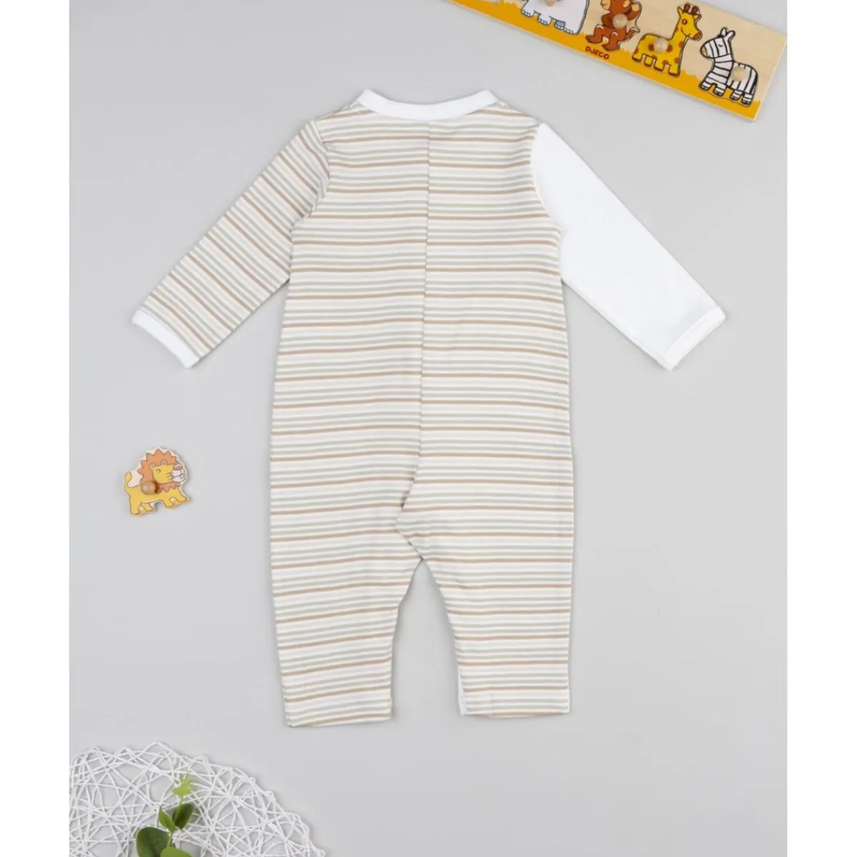 Pelele bicolor león*Prenatal