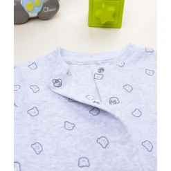 Pelele gris ositos*Prenatal Hot