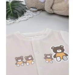 Outlet Pelele unisex beige con ositos para recién nacido Ropa Y Accesorios·Peleles|Recién Nacido·Ropa Y Accesorios