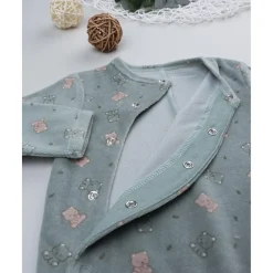 Pelele verde de niño con ositos*Prenatal