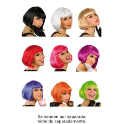 Discount Peluca cabaret (varios colores) Disfraces|Halloween