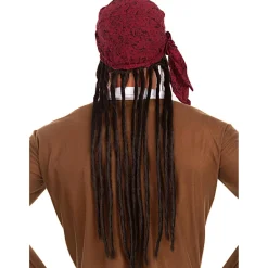 Online Peluca con pañuelo pirata Halloween|Disfraces