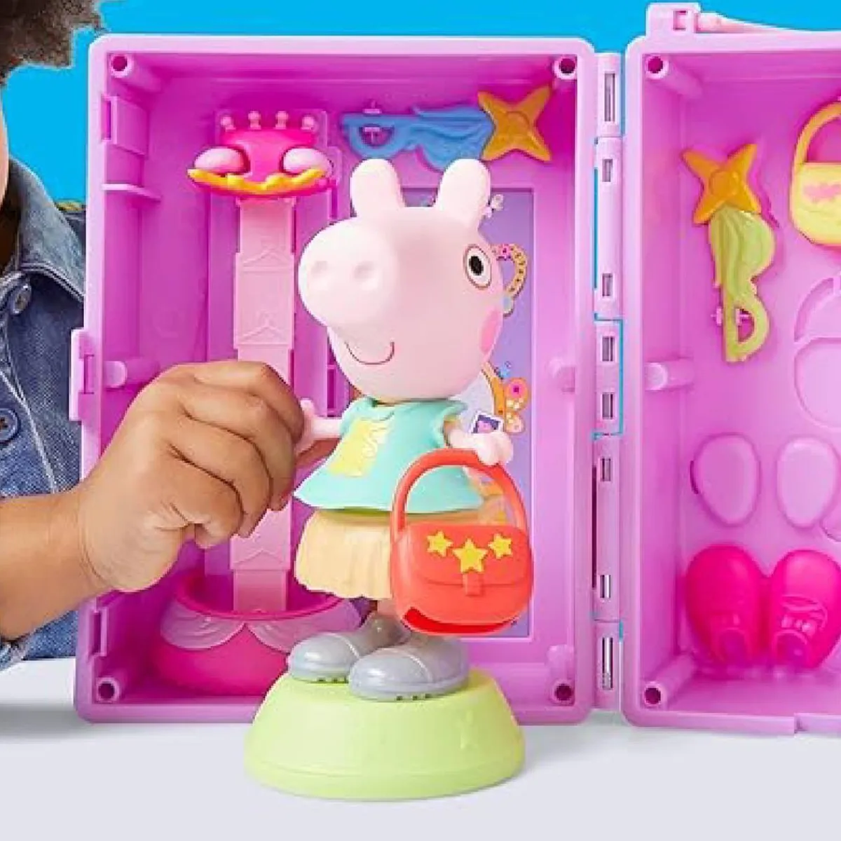 Online Peppa Pig - El armario de Peppa Coleccionables Y Mini Mundos